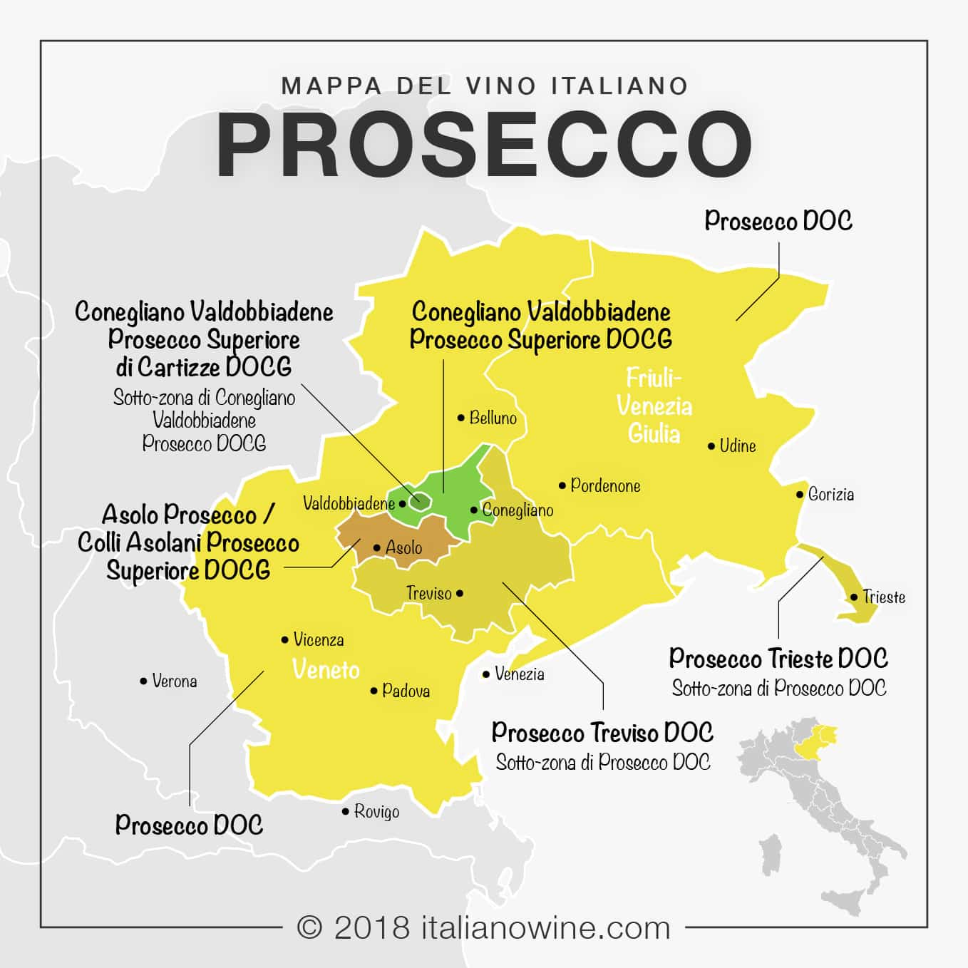 Le prosecco, ce vin italien qui s'exporte désormais jusqu'en Chine