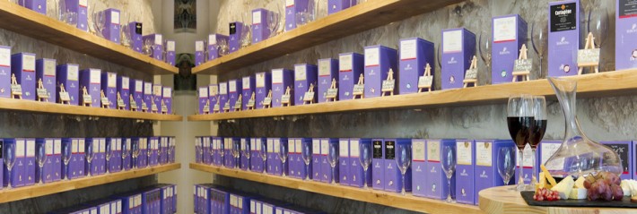 Le vin couleur lavande