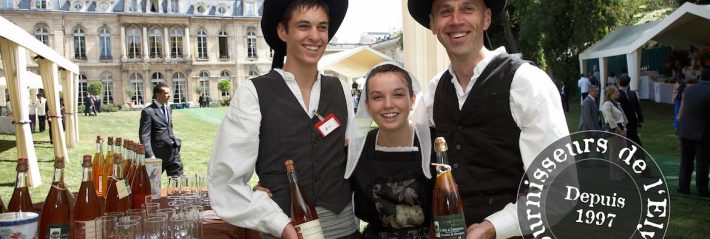 Déguster le cidre de l’Elysée