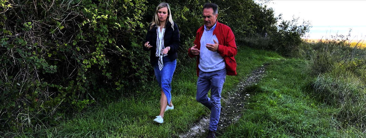 Une Américaine dans nos vignes