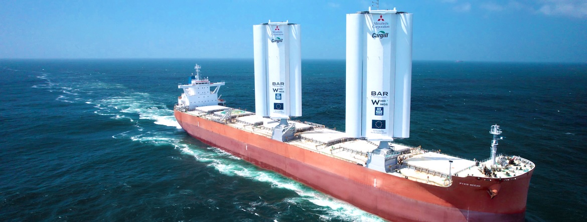 Le vent, un allié pour décarboner le transport maritime